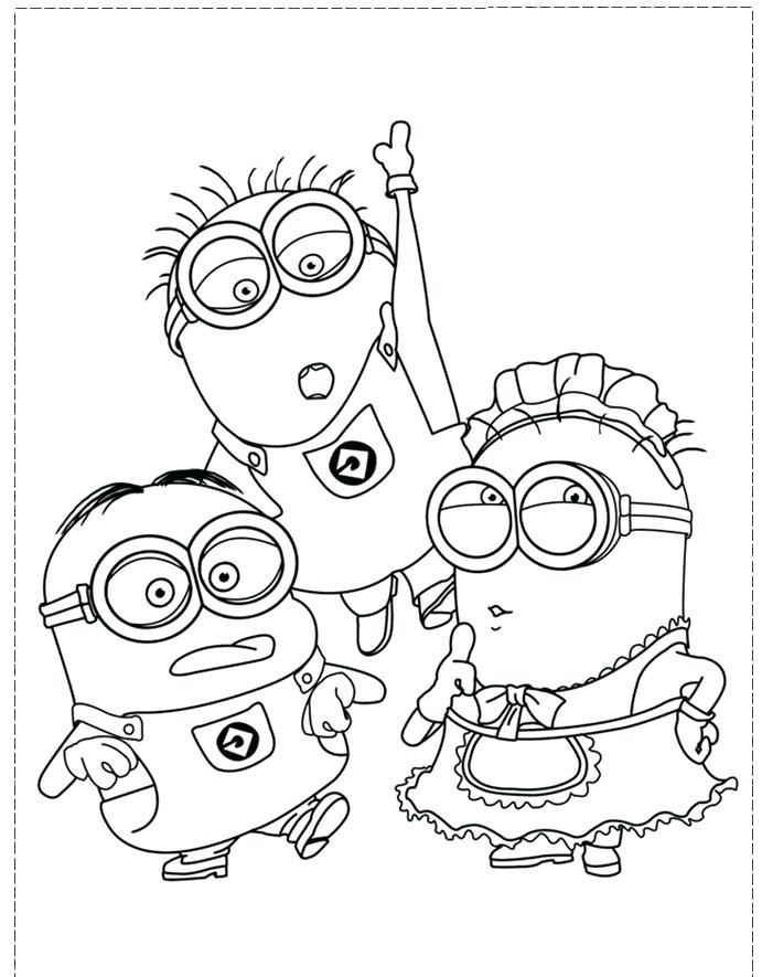 691x885 Coloring Page Boy