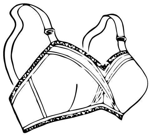 477x433 Free Vector Art Another Vintage Bra Images From Ephemeraphilia