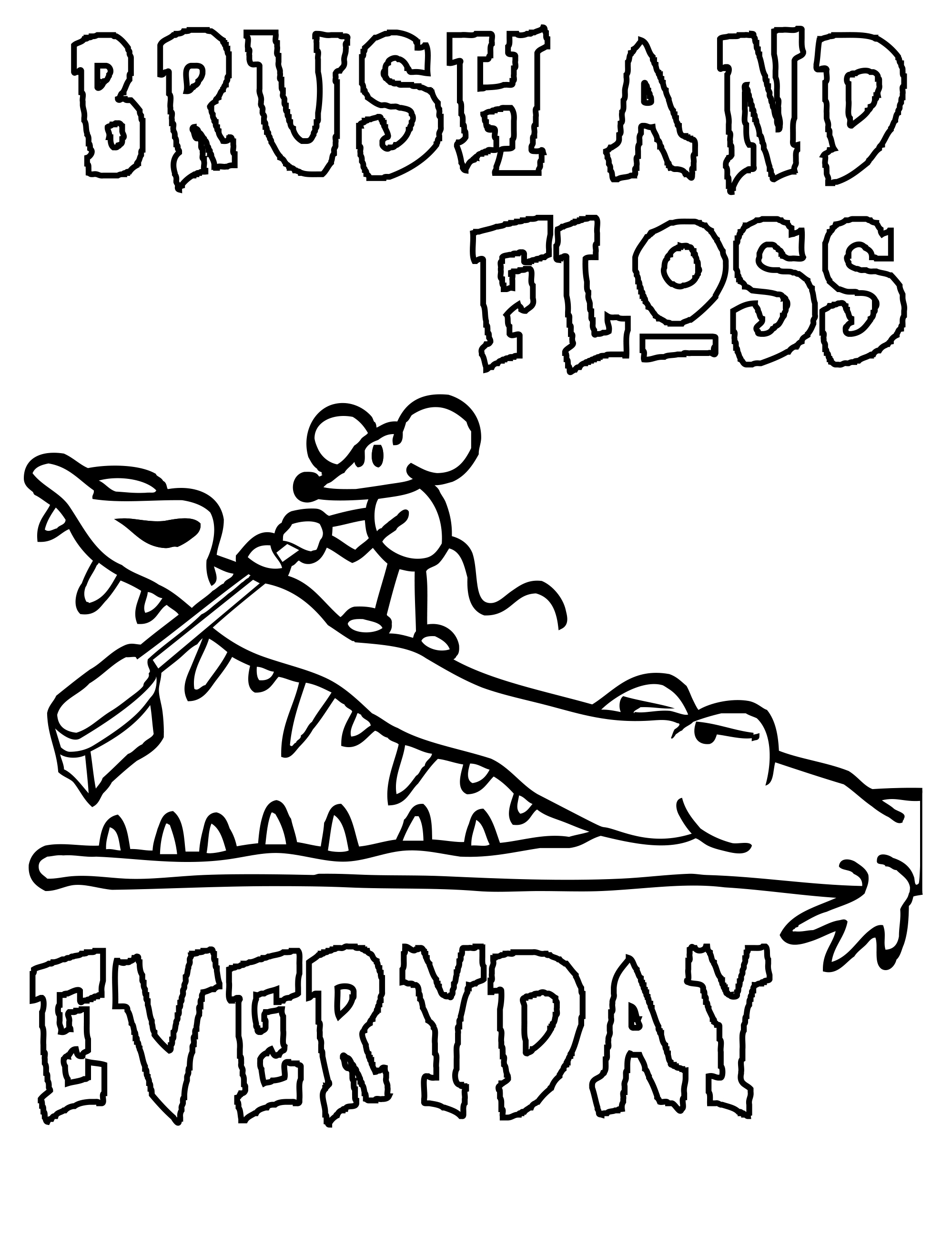 1998x2594 Spotlight Braces Coloring Pages Interesting Dental Printable