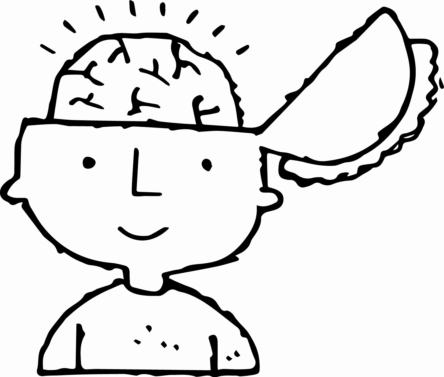 1535x1304 Brain Coloring Page Luxury Human Brain Worksheet Coloring Page