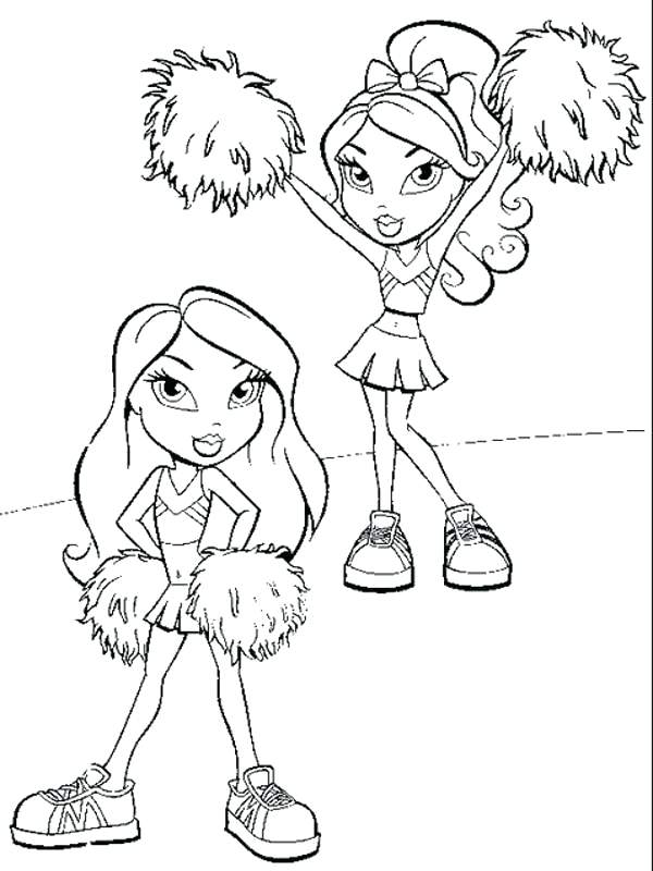 600x800 Cheerleading Coloring Pages Free Printable Coloring Sheets Lovely