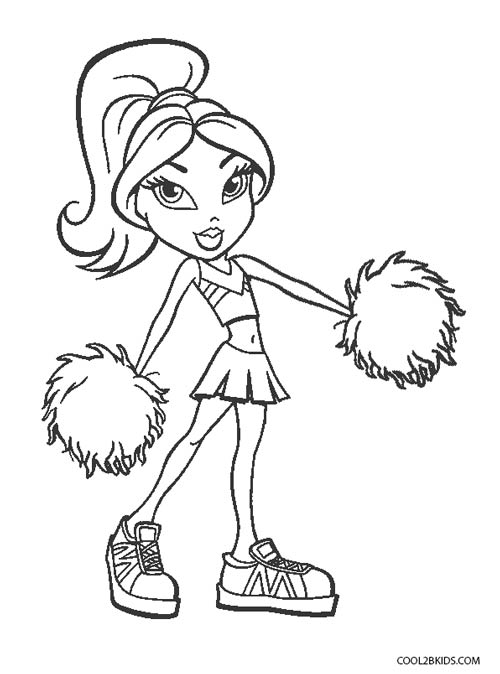 500x674 Free Printable Bratz Coloring Pages For Kids Cool2bkids