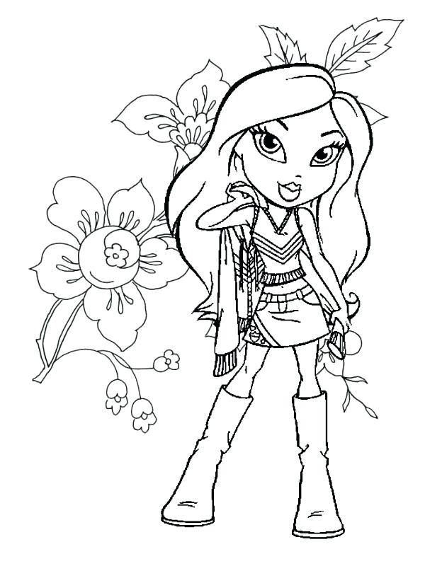 600x800 Bratz Coloring Pages Coloring Pages Is A Series Of Fashion Dolls