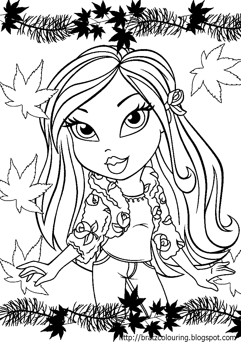 Bratz Kidz Coloring Pages