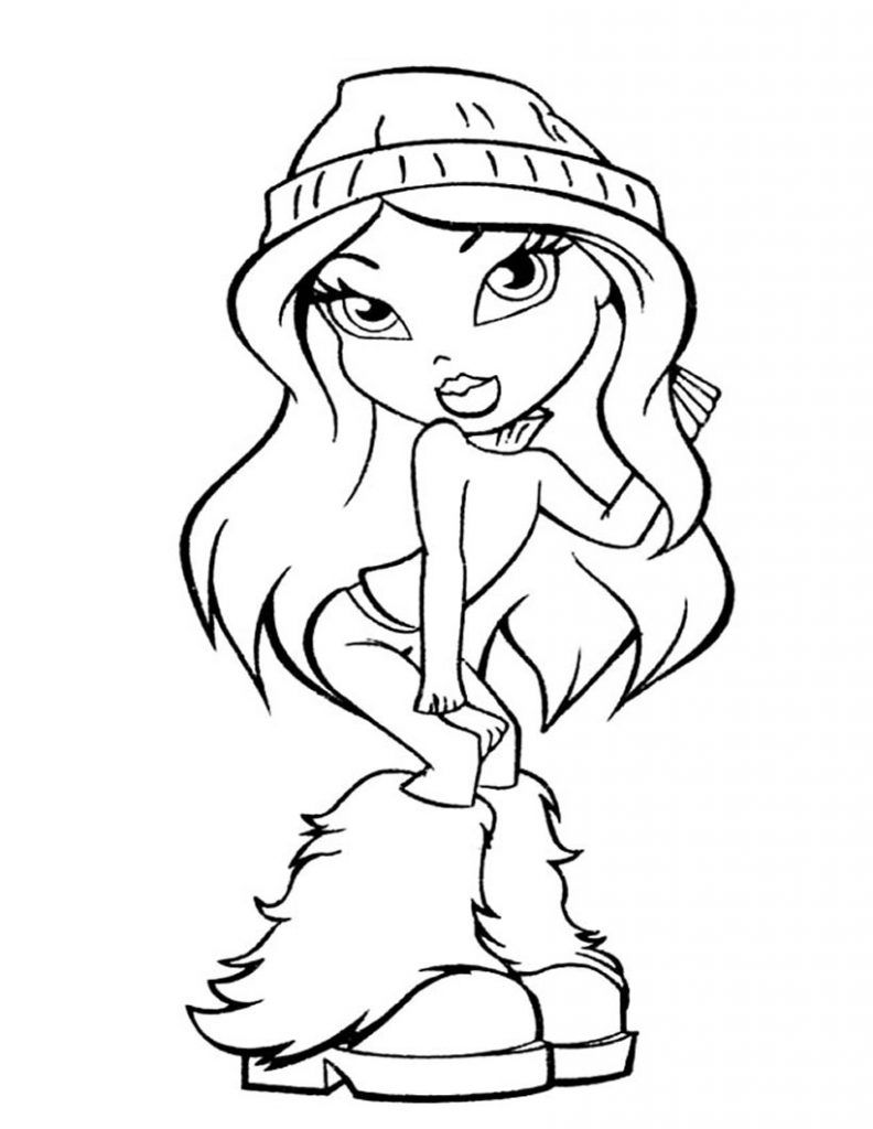 792x1024 Bratz Boyz Coloring Pages