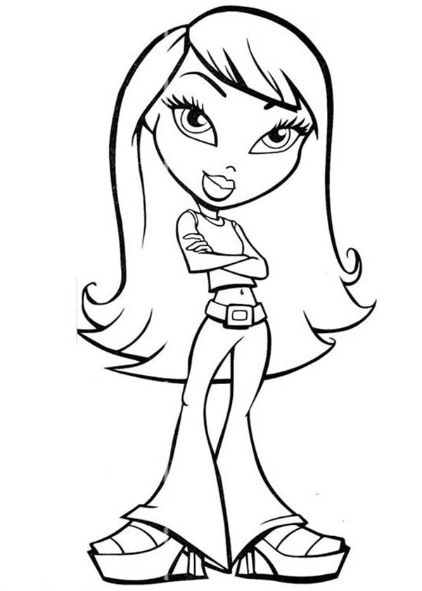 600x840 Jade Photoshoot In Bratz Kidz Coloring Pages Batch Coloring