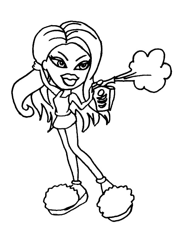 584x798 Kids N 51 Coloring Pages Of Bratz