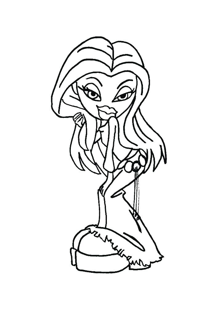 711x1024 Brats Coloring Pages Pictures To Print And Color Bratz Petz