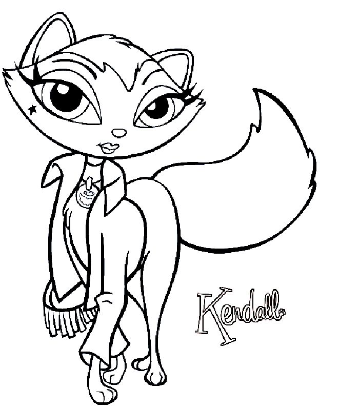 700x800 10 Mejores De Bratz Petz Coloring Pages En