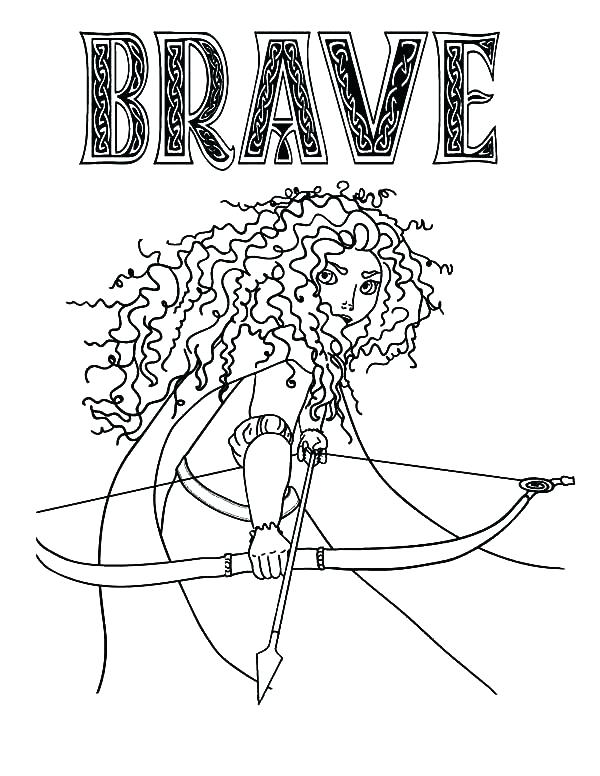 600x776 Brave Coloring Pages Great Brave Coloring Pages Print Ess In