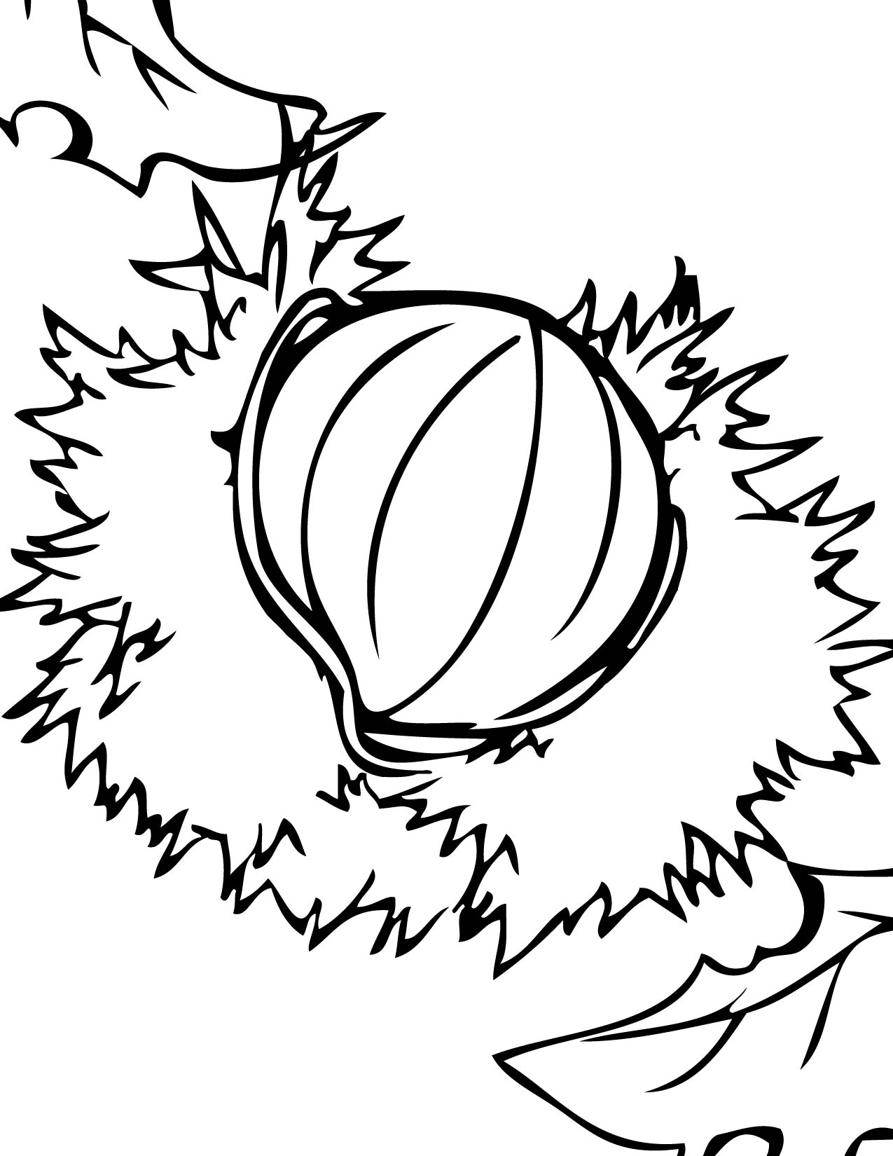 1275x1650 Brazil Coloring Page