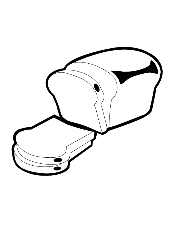 612x792 27 Bread Coloring Page Printable Free Coloring Pages