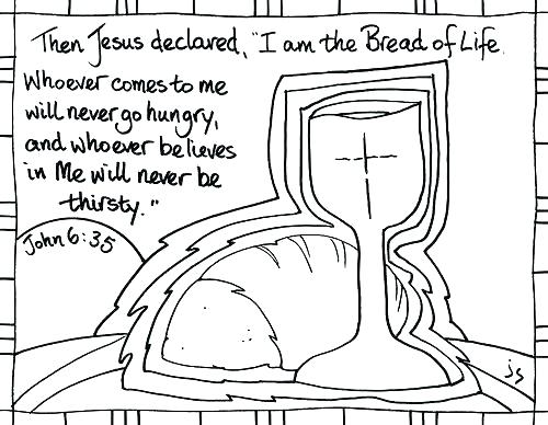 500x388 Bread Coloring Page Coloring Pages Bread Alphabet Letter B