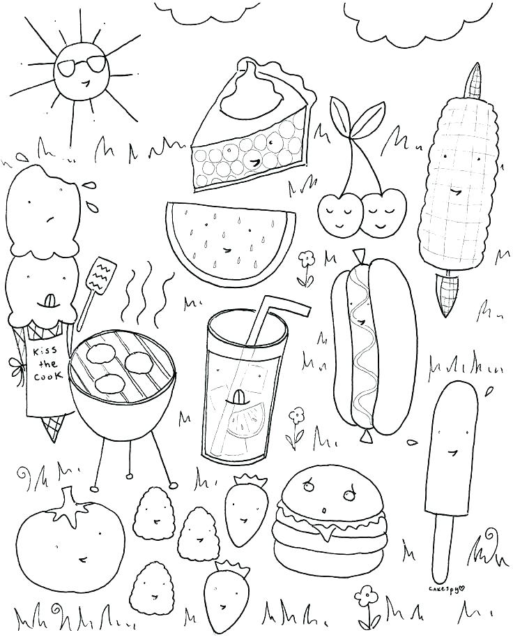 736x920 Breakfast Coloring Pages Click To See Printable Version Of Tasty