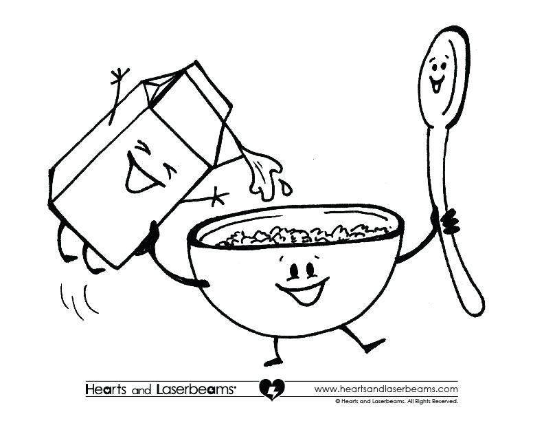 792x612 Breakfast Coloring Pages Page 3 Food Coloring Collection