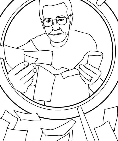 500x598 Color Your Favorite Characters Coloring Books For Fans