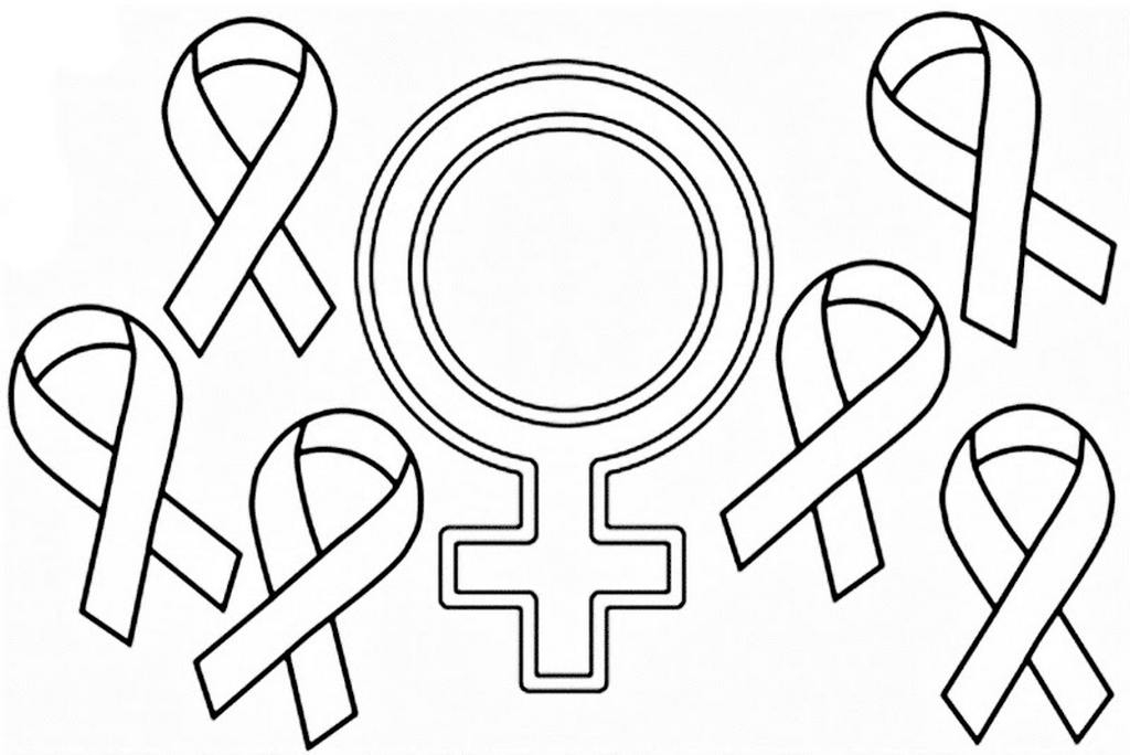 1024x684 Breast Cancer Coloring Pages Collection