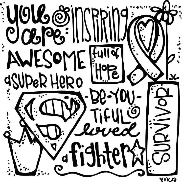 736x733 Cancer Coloring Pages 7