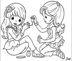 236x200 Free Printable Mother Daughter Hugging Adult Coloring Page Madri