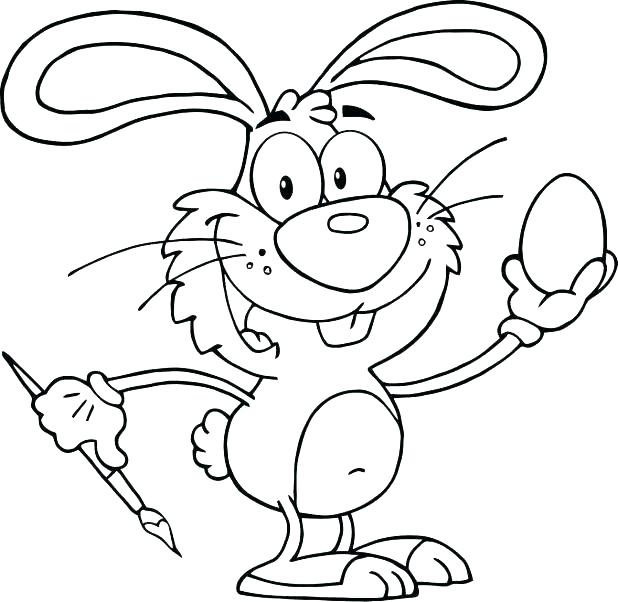 618x602 Free Bunny Coloring Pages Bunny Rabbit Coloring Page Free Bunny