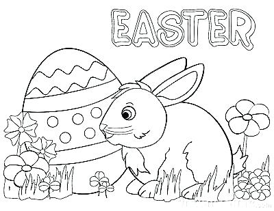 400x309 Free Bunny Coloring Pages Coloring Pages Bunny Coloring Picture