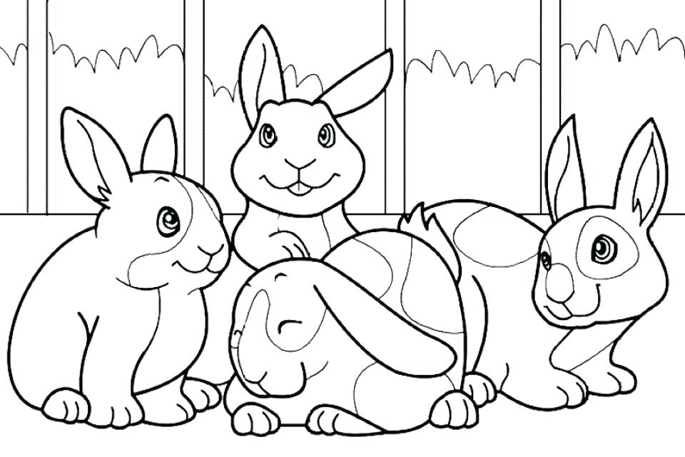 960x640 Free Rabbit Coloring Pages Bunny Coloring Pages Brer Rabbit