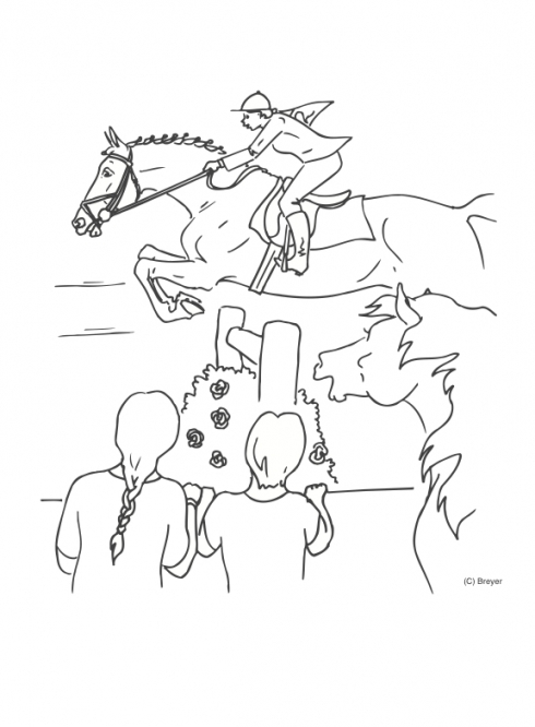 490x666 Breyer Coloring Pages Www And Breyer Horse Coloring Pages Download