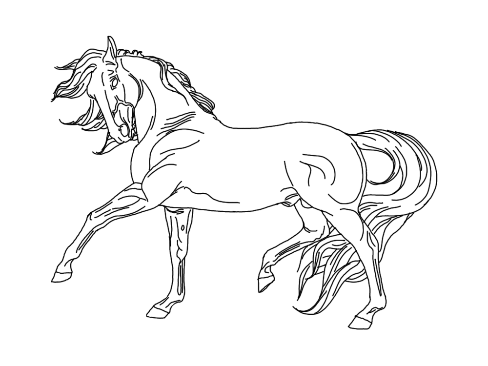 1000x750 Breyer Coloring Pages Az Coloring Pages Breyer Horse Coloring