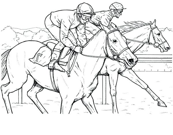 600x468 Breyer Horse Coloring Pages Horse Horse Race In Horses Coloring