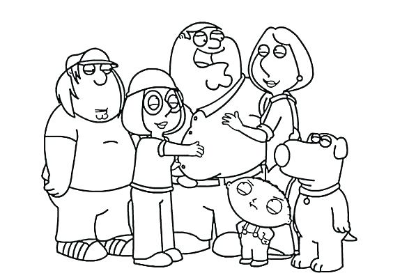 564x402 Peter From Family Guy Coloring Pages Griffin Minion A Free And P