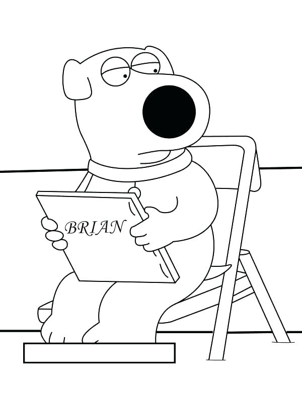 600x798 Stewie Griffin Coloring Pages Griffin Coloring Pages Griffin