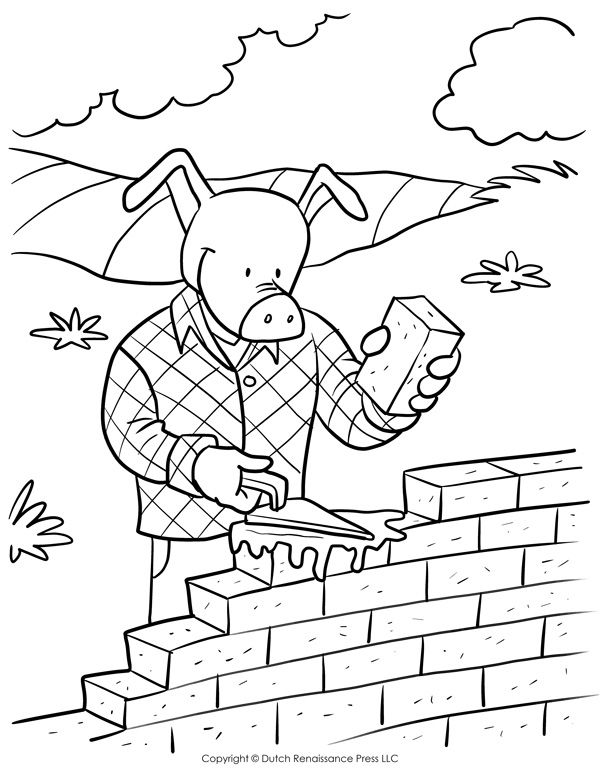 600x776 Three Little Pigs Story The Three Little Pigs
