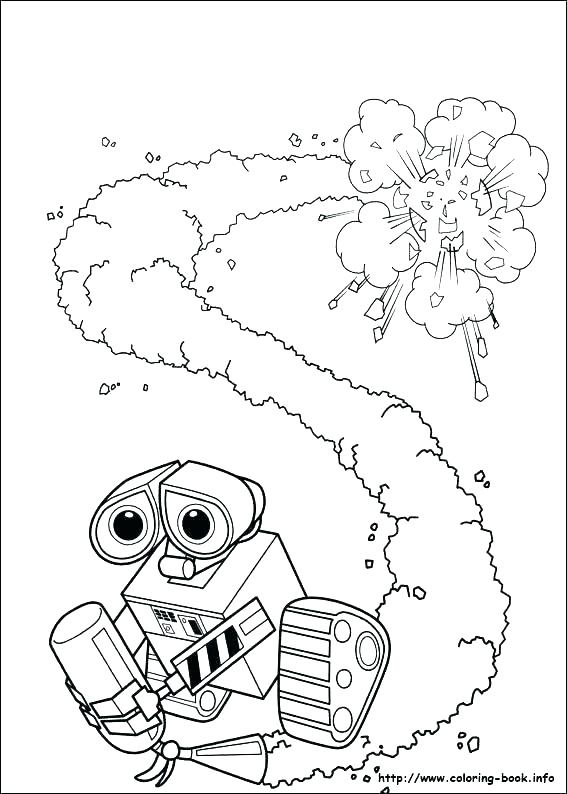 567x794 Wall E Coloring Page Last Updated May Free Brick Wall Coloring