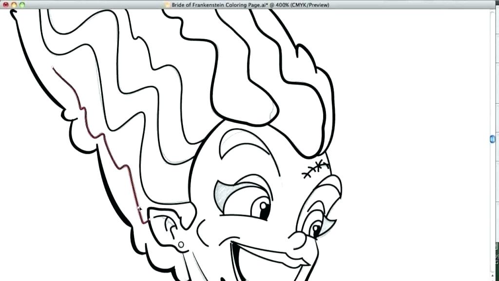 1024x576 Frankenstein Coloring Page Coloring Page Bride Coloring Page