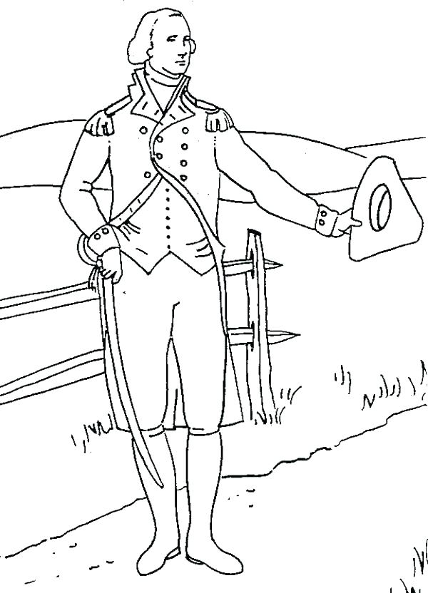 600x832 George Washington Coloring Sheets George Washington Bridge