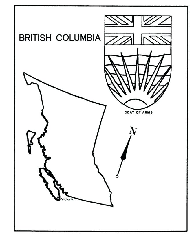 British Flag Coloring Page