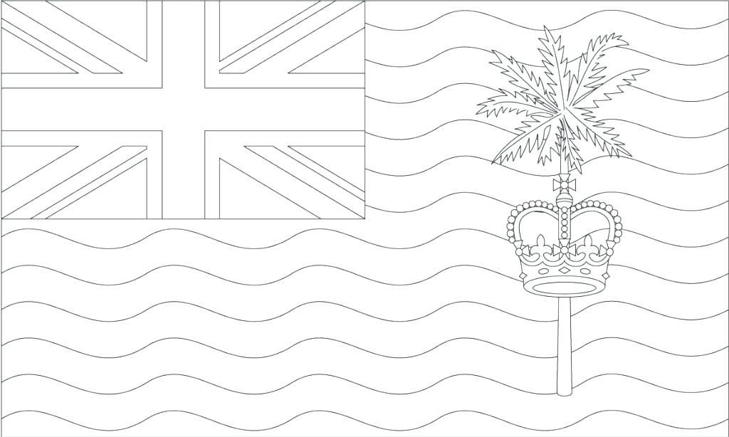 1024x614 British Flag Coloring Page British Columbia Flag Coloring Page