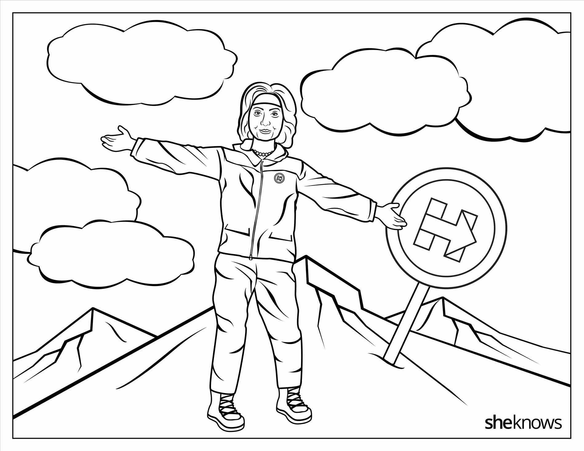 1899x1468 Glass Hillary Clinton Coloring Pages Ceiling Shattered U