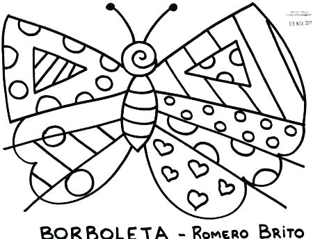 450x344 Romero Britto Coloring Pages Coloring Pages Coloring Sheets Romero