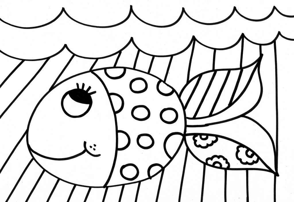 1024x705 Romero Britto Coloring Pages Vintage Romero Britto Coloring Pages
