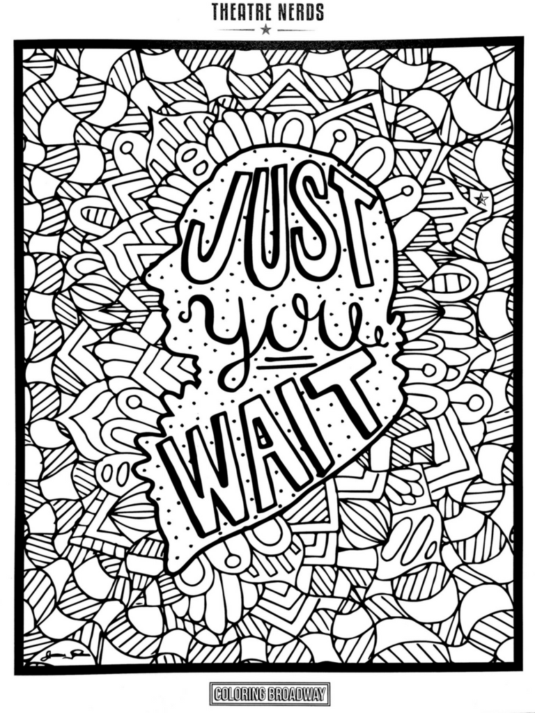 768x1024 Hamilton Coloring Pages (4pck) Adult Coloring, Card Stock