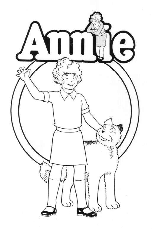 514x771 Little Orphan Annie Coloring Page Eric's Orphan Annie