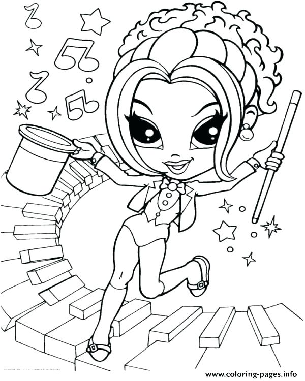 600x750 Musical Coloring Pages Musician With Viola Coloring Page Broadway