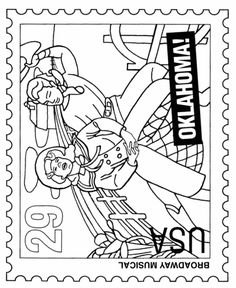236x288 Oklahoma State Symbol Coloring Page By Crayola. Print Or Color