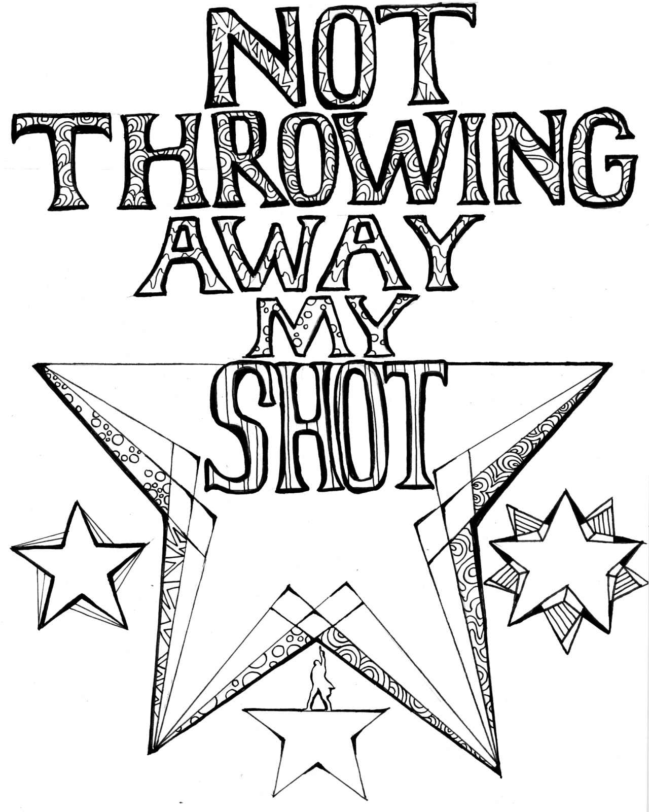 1280x1600 Perfect Design Hamilton Coloring Pages Broadway Musical Edition