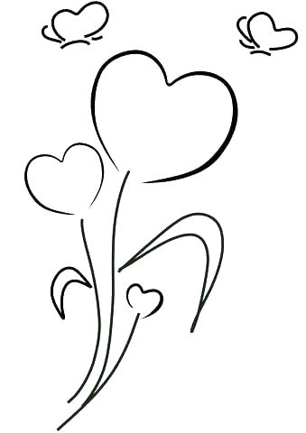 339x480 Printable Heart Coloring Pages Love Heart Coloring Pages Coloring