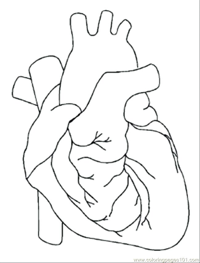 Broken Heart Coloring Pages To Print