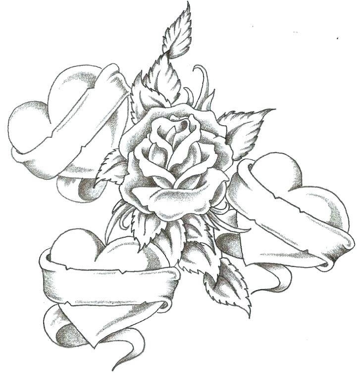 727x755 Printable Broken Heart Coloring Pages Love You I
