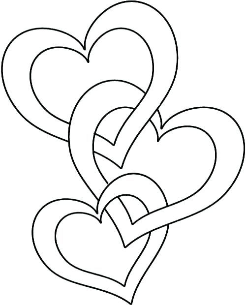500x620 Broken Heart Coloring Pages Picture Of Hearts To Color Coloring