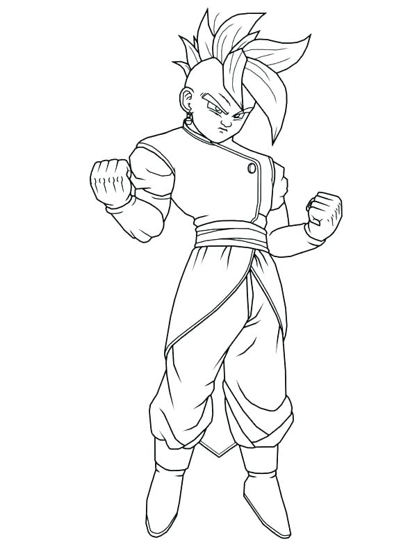 600x800 Broly Coloring Pages Printable Dragon Ball Z Coloring Pages